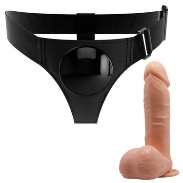 Dildo Strap-on Realistico, 4 cm, Impermeabile e Morbido